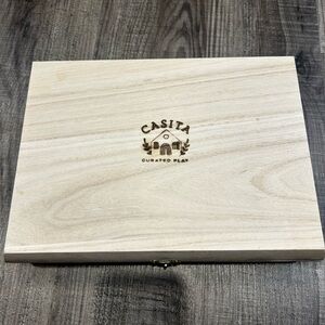 Wooden sand sensory play box